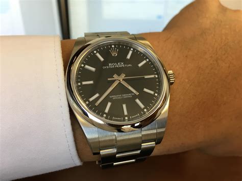 rolex perpetual 39 black dial|rolex oyster perpetual 39 rhodium.